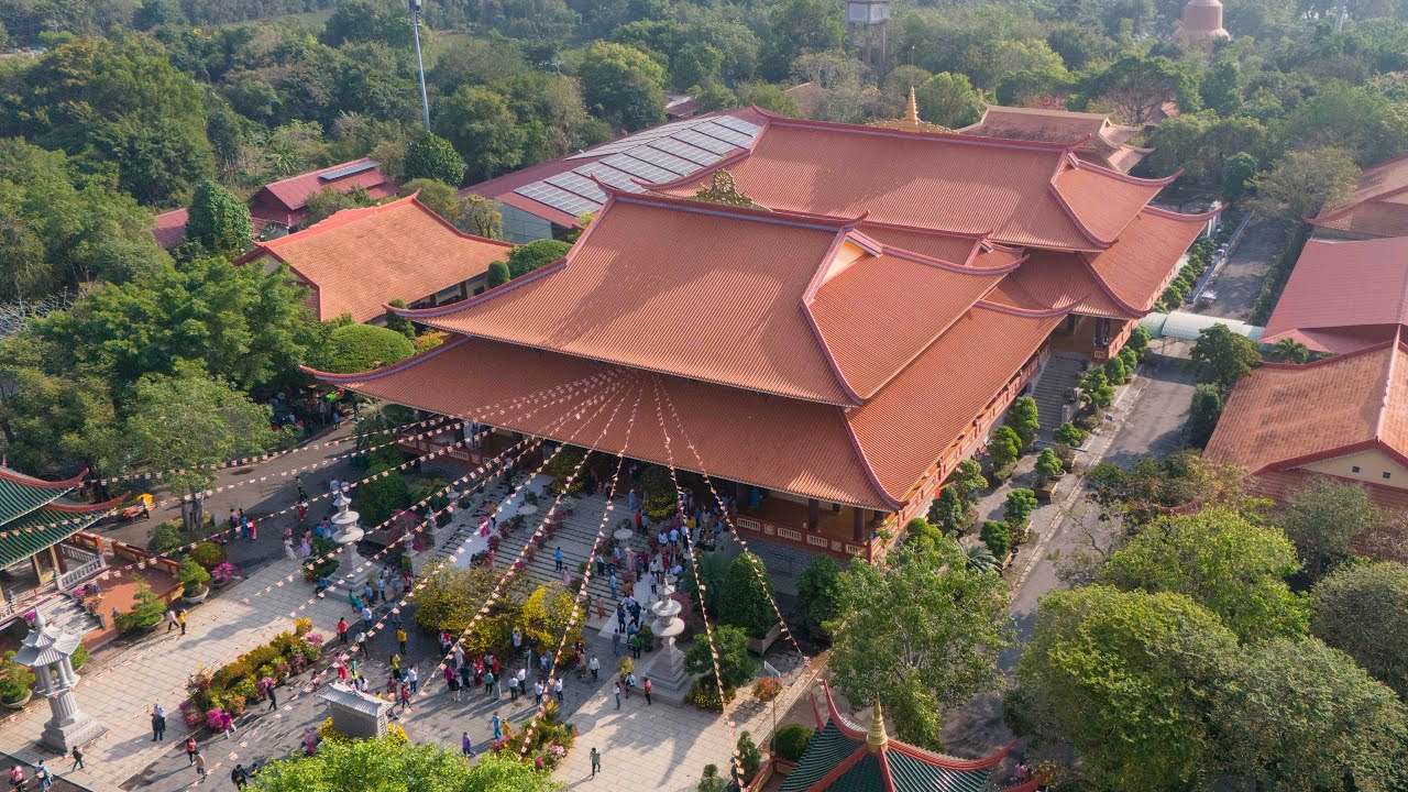 Mồng 1 Tết 2024  Thiền Viện Trúc Lâm Chánh Giác