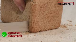 Scratch Resistant, Heat Resilient Quartz Overlays from Quartzize