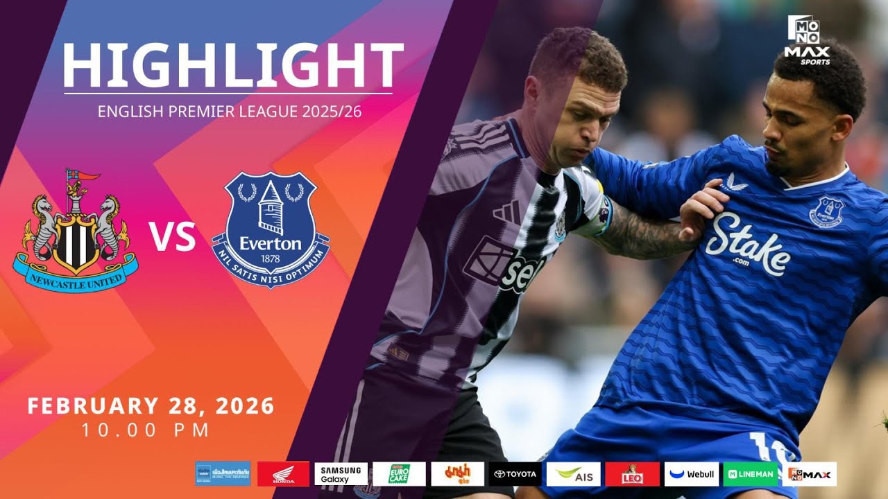 [Highlight] PremierLeague : นิวคาสเซิล vs เอฟเวอร์ตัน (28-02-69)