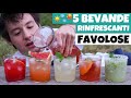 BEVANDE RINFRESCANTI: perfette per l’estate e quando fa caldo – facili e veloci | Davide Zambelli