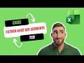 TCD Excel : filtrer avec des segments (slicers)