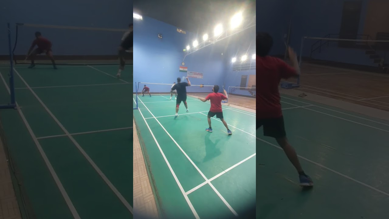 BadmintonDoublesNon-Stop Doubles Action: Who Takes the Win? 💥🏆 