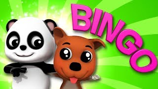 bingo dog song bao panda nursery rhymes for children by kids tv