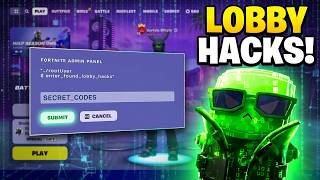 Don't Miss These Admin Panel Codes In Fortnite (Lobby Hack Guide)