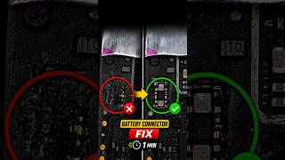 🔥 Battery Connector Fix in 1 Minute ⚡ | Mobile Repairing Trick #viralvideo