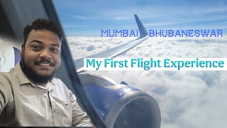 My First Flight Experience 😍🤩 | Mumbai To Bhubaneswar Flight - 6E 463