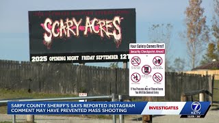 Sarpy County Sheriff's Office says reported Instagram comment may have stopped mass shooting