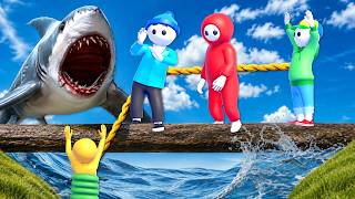 Can we Survive Dangerous Obstacles Tied Together?!