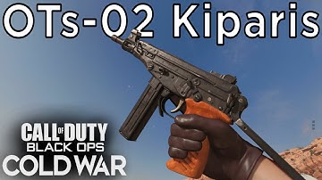 OTs-02 Kiparis (OTs-9) Gameplay | Call of Duty Black Ops Cold War (PS5)