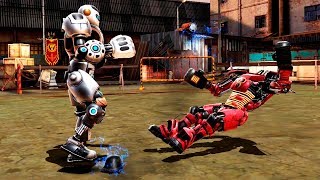 Real Steel WRB Diablo & Asura & Sarge & Zeus & Cardinal Chaos VS Blacktop screenshot 5