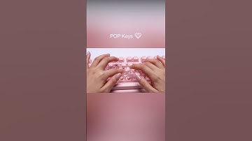 Jelly Keyboard Typing That Hits Different 🎧💗 #oddlysatisfying #asmr #shorts
