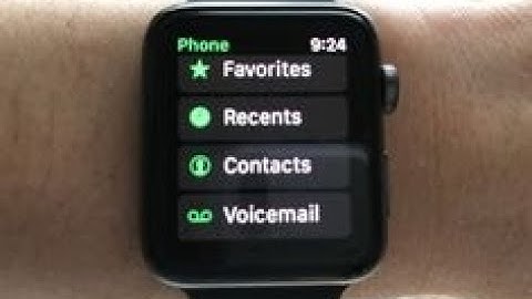 How to Delete Recent Calls On Apple Watch