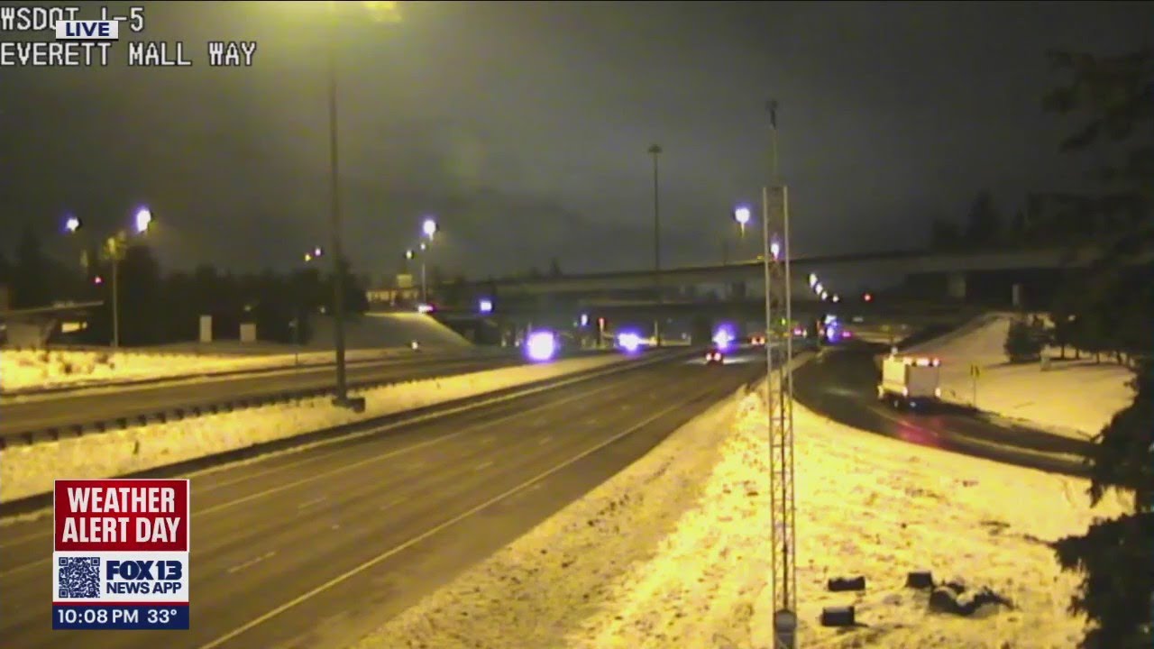 More lowland snow expected in parts of Puget Sound | FOX 13 Seattle ...