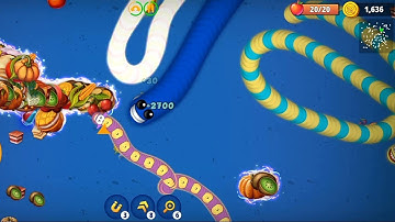 Worm zone gameplay Part #22 oggy jack