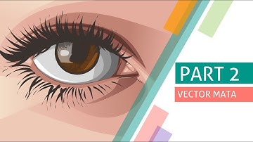 Speed Art (PART 2)- Membuat Vector Mata | Infinite Design