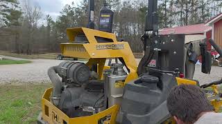 How to change oil on my zero turn mower. Hustler hyper drive with OIL GUARD SYSTEM. 