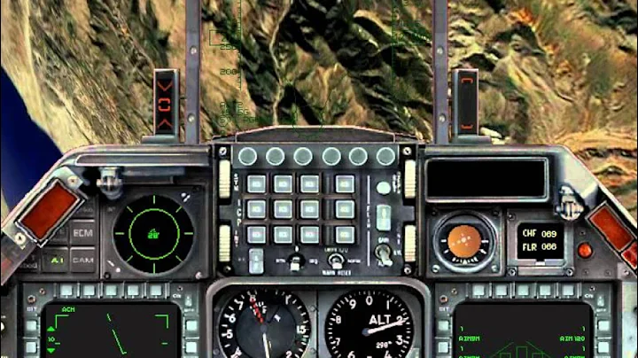 F-16 vs Mig-29 Dogfight (1999 Janes USAF)