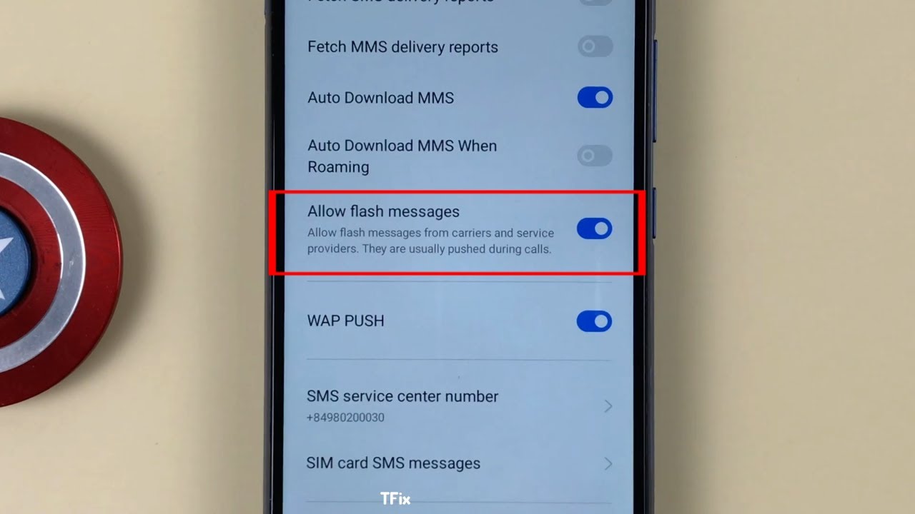 How to enable/disable Allow flash messages on Realme C15 Android 11 ...