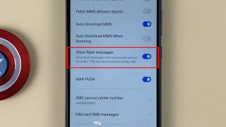 How to enable/disable Allow flash messages on Realme C15 Android 11 screenshot 5