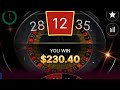 How To Win Roulette 400$ #roulette #roulettestrategy #earnmoneyonline