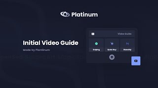 Platinum Tools: Initial Video Guide screenshot 5
