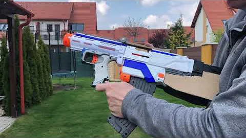 Bullpup Nerf Retaliator mod trigger test