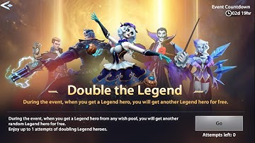 Double Legends Event! | Infinite Magicraid
