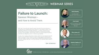 Failure to Launch Part II   Sponsor Missteps and How to Avoid Them   Professional