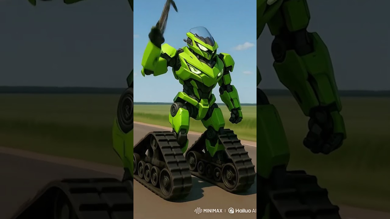 sport bike transforms into robot 