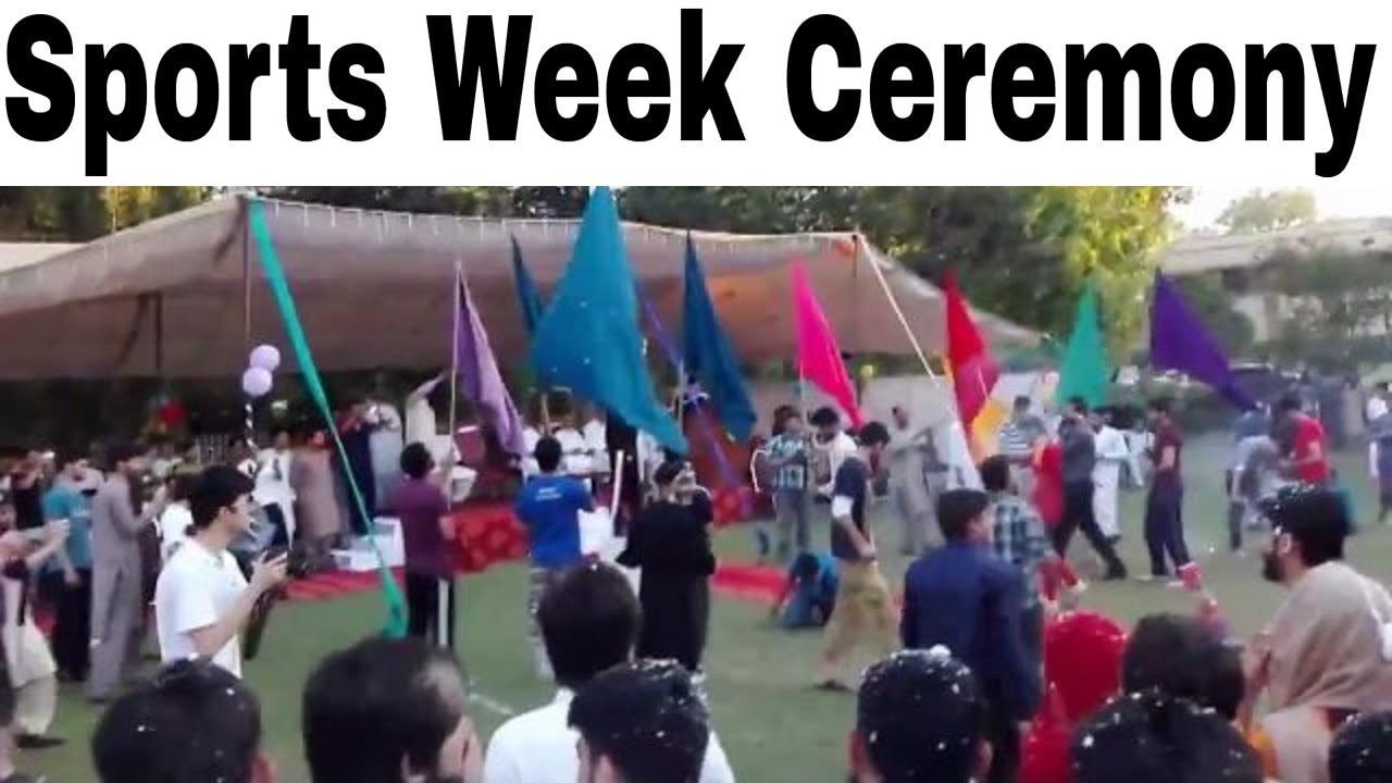 Sports Week ceremony (University of Engineering And Technology) UET Peshawar || Informative World ||
