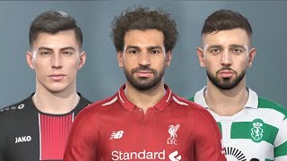 PES2019 | All New and Updated Faces