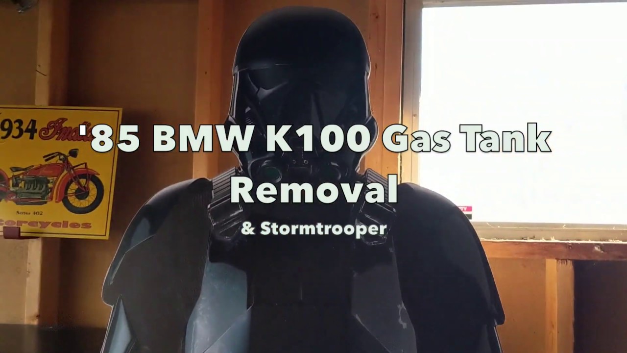EPS4 '1986 BMW K100 Gas Tank Removal YouTube