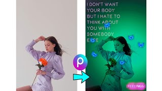 LEARN TO EDIT PHOTOS ON PHONE || PicsArt tutorial || New neon editing screenshot 4