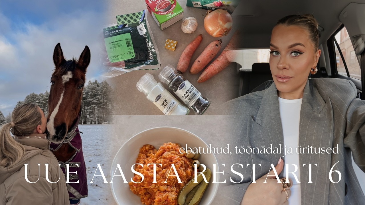 Mul olid esimesed tuhud (?!), katsetan rasedana riideid ja töönädal 🫧🌿 | UUE AASTA RESTART 6