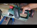 Parkside  Battery planer / Aku hoblik PHA 12 B2   X 12V Team   TEST Lidl