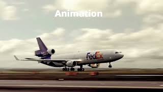 Animation vs Real Life - FedEx Express Flight 80|Mary On A Cross - Ghost