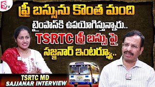 TSRTC MD Sajjanar about Free Bus in Telangana for Ladies | Anchor Nirupama | Telugu Interviews