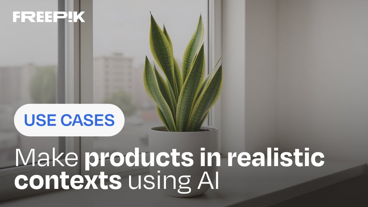 Visualize products in realistic contexts using AI | Freepik Use Cases
