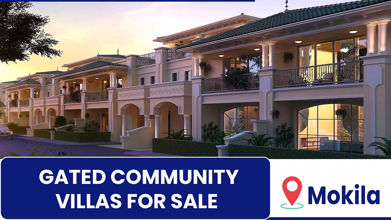 Gated Community Villas For mokila Villas for sale in Hyderabad