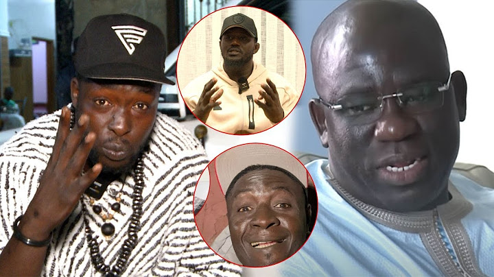 🛑Siteu s'énerve grave : " Balla moo gueun tapète ak nekh daan, Yekini limou wakh dou "