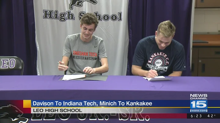 Leo's Jeremy Davison signs with Indiana Tech baske...