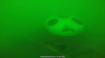 Insp. submarina perfilador acústico de ola y corrientes/UW Inspection ac wave and current profiler.