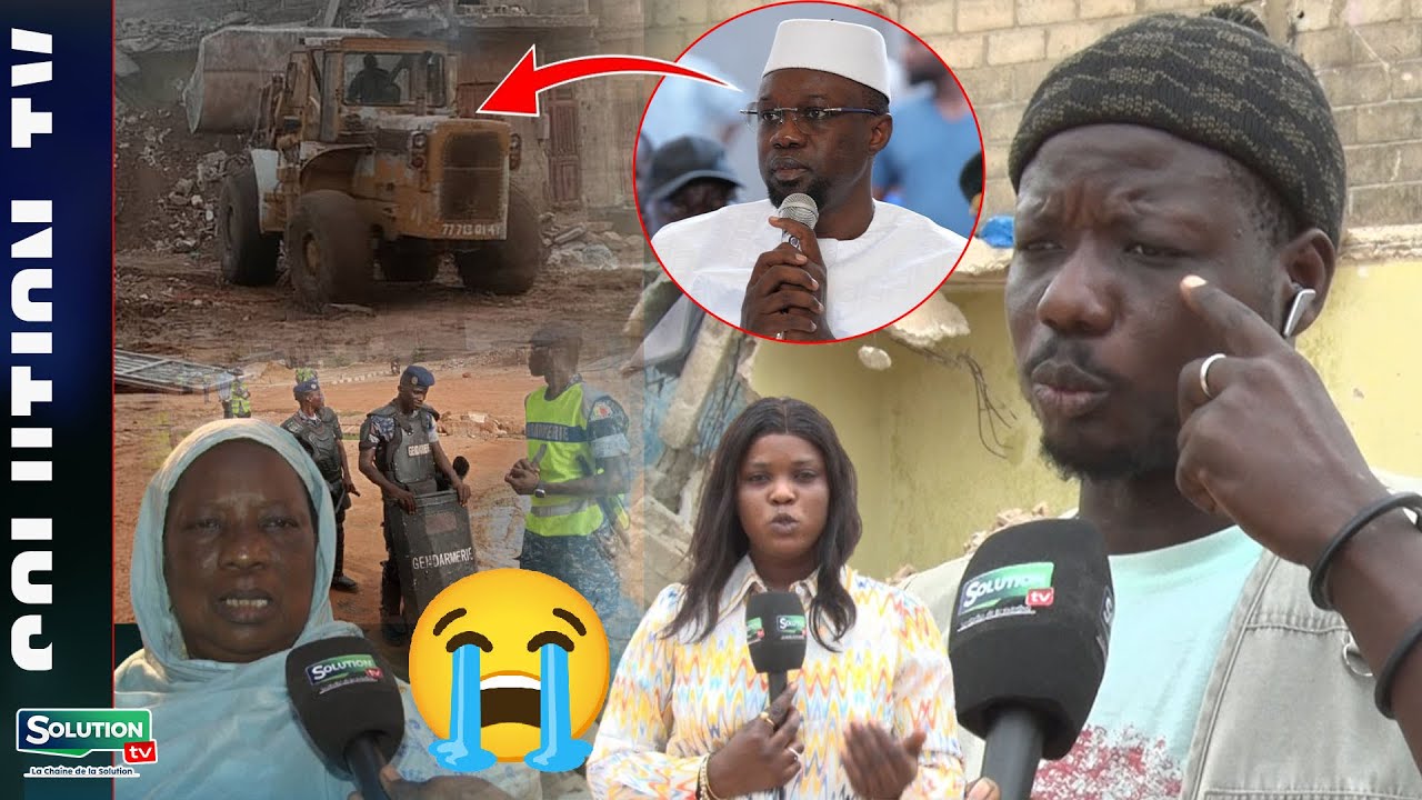 IMAGE TRISTE À KEUR MASSAR,UN PÈRE DE FAMILLE EXPULSÉ EN PLEIN JOUR DE SA MAISON PAR  SON FRERE EXP