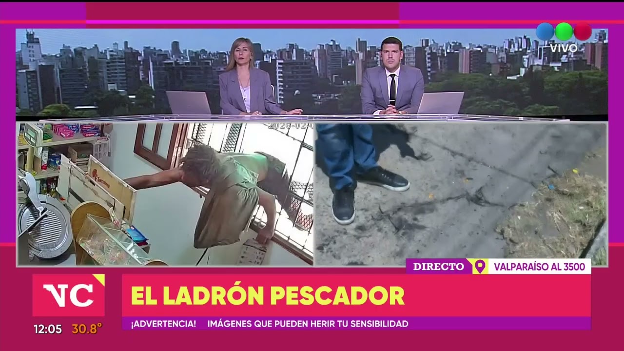 El ladrón pescador| TELEFE ROSARIO