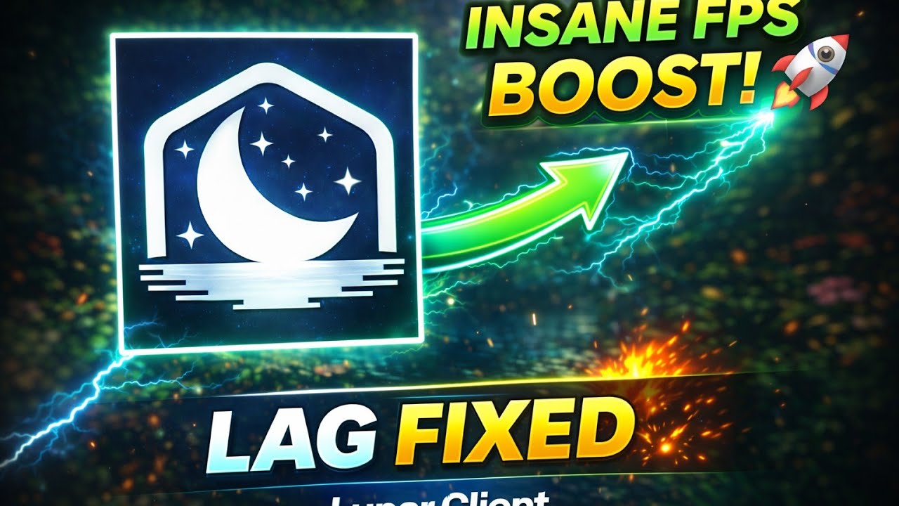 ⭐ Lunar Client FPS BOOST 🚀 | Lag Completely Fixed!