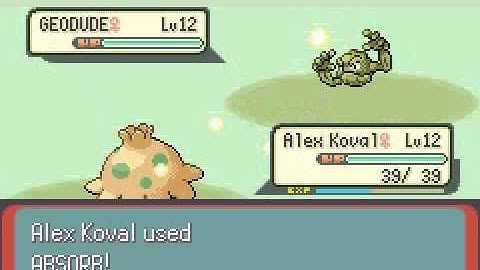 Pokemon Emerald Walkthrough Part 5 Roxanne (no commentary)