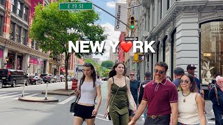 [4K]🇺🇸NYC Walk🗽Summer Vibes in New York City😎🌿Macy’s, Madison Square Park & Union Square | May 2024