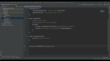 Gradle Tasks Dependencies - dependsOn
