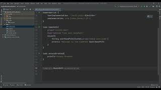 Gradle Tasks Dependencies - dependsOn