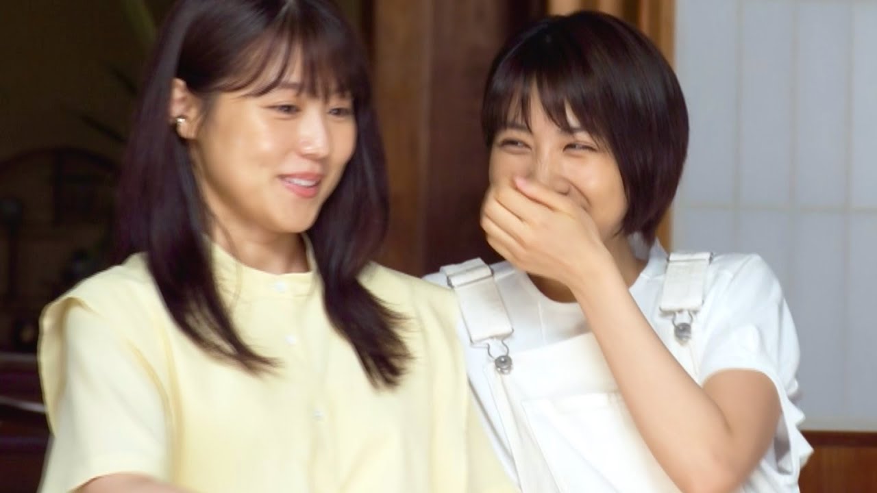有村架純 松本穂香 Cm初共演 撮影合間も楽しく談笑 伊藤園 お いお茶 Cm メイキング インタビュー News Wacoca Japan People Life Style